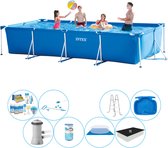 Frame Pool Rechthoekig 450x220x84 cm - Deluxe Zwembad Deal