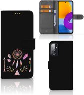 Smartphone Hoesje Geschikt voor Samsung Galaxy M52 Book Style Case Boho Dreamcatcher