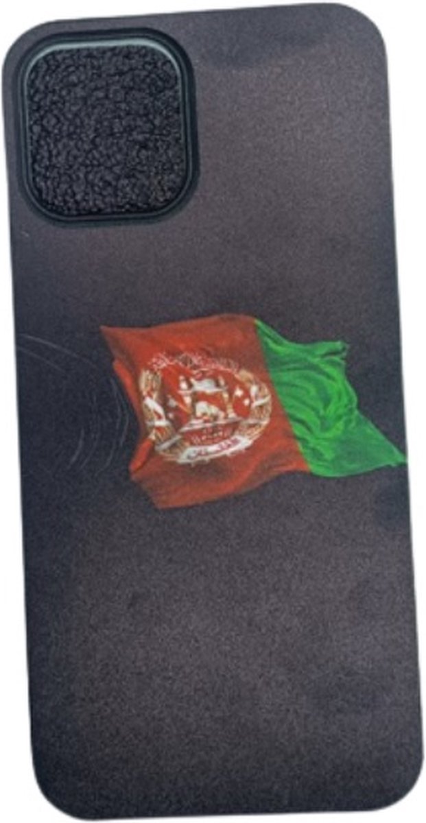 12 pro max telefoonhoes – Afghaanse vlag telefooncase – Siliconen/TPU backcover