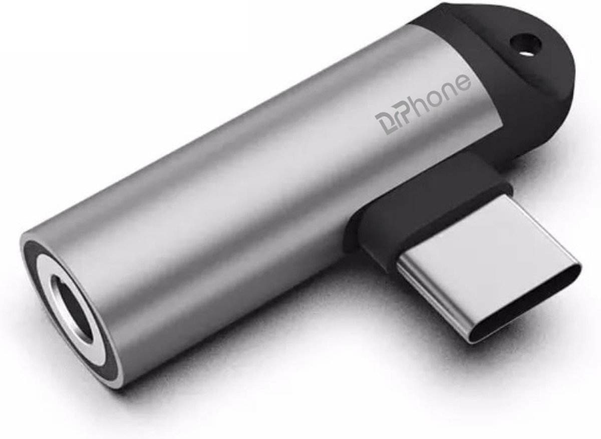 DrPhone DA2 Pro USB-C Naar Mini Jack 3.5mm - Converter/Adapter - DAC