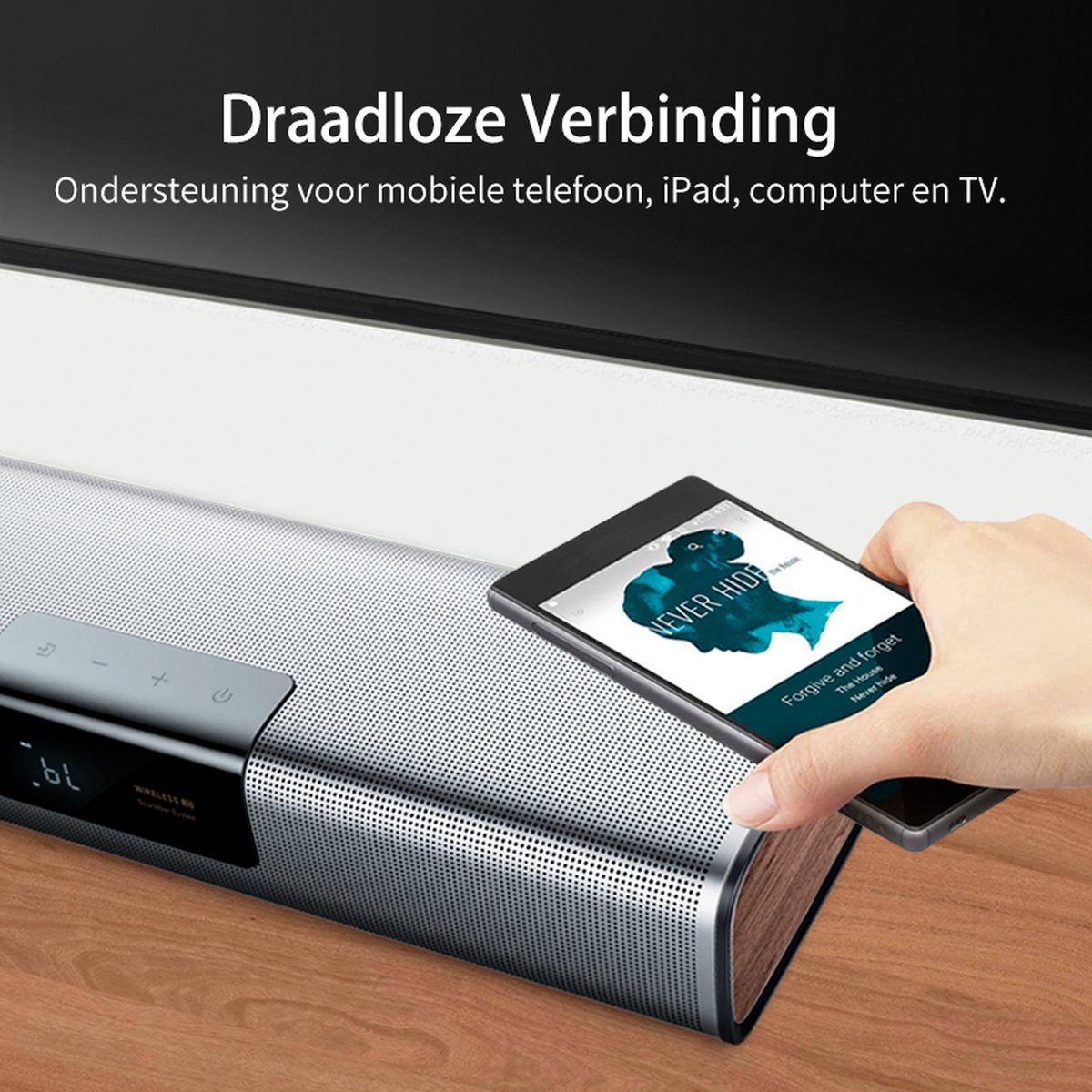 UpLiving Soundbar met Draadloze Subwoofer - Luidsprekers thumbnail 4