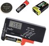 Digitale Batterijtester - Batterij Tester - Met Accu -indicator & LCD Display - Batterijmeter Accutester - Batterijen Tester