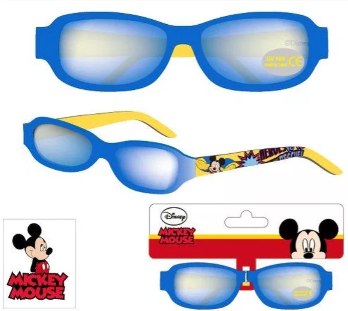 Disney Mickey Mouse zonnebril - Blauw