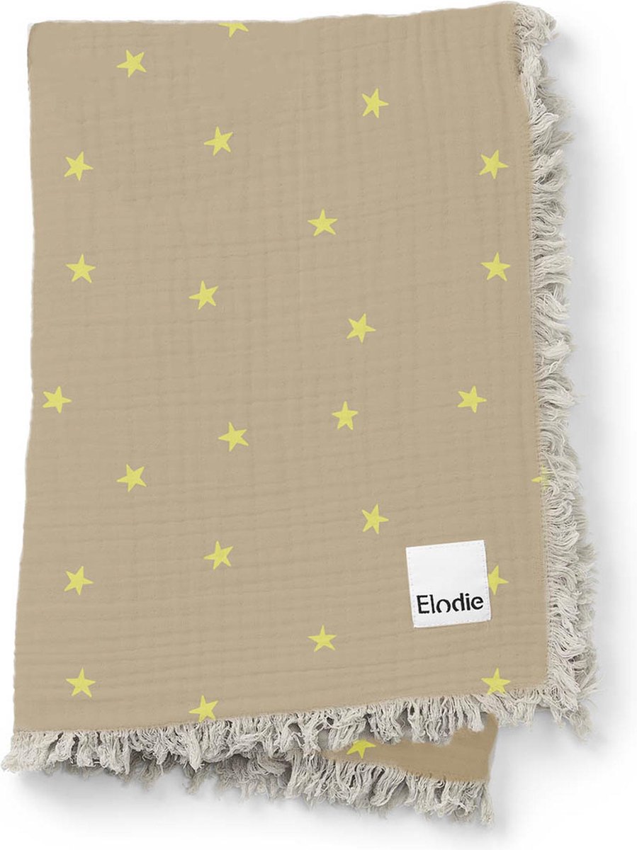 Elodie Hydrofiel Baby Dekentje - Baby deken - Dekentje - Dekentjes- Wiegdeken - Lemon Sprinkles (75x100cm)