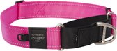 ROGZ Utility Control Slip Collar / Collier pour chien (HCW19-K) - Nylon - Rose - Largeur 40 mm - Circonférence maximale de la tête 80 cm (VEUILLEZ MESURER AVANT DE COMMANDER)