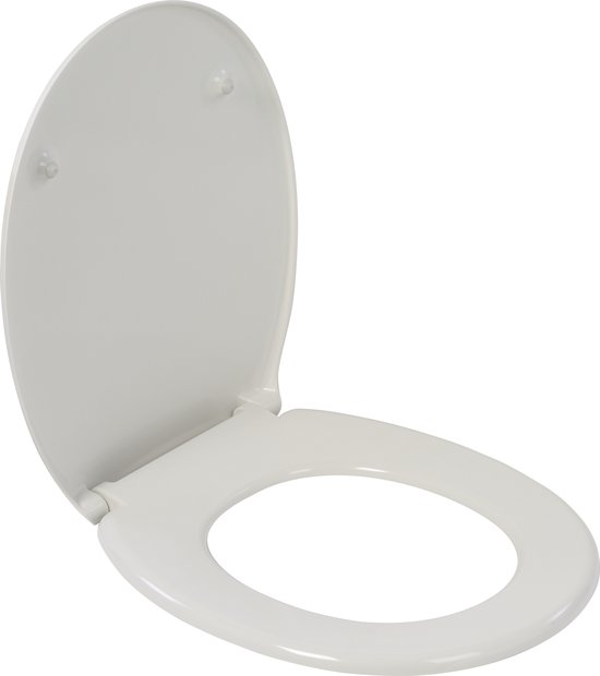 Halve cirkel Instrueren Kreek Plieger Royal Toiletbril – Wc Bril Wit – Wc Brillen met Deksel – RVS  Bevestiging | bol.com