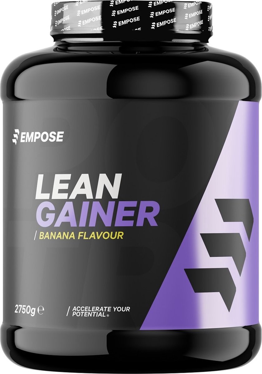 Goedkoopste Empose Nutrition Lean Mass Gainer - 2750 gr - Banaan - Weight gainer