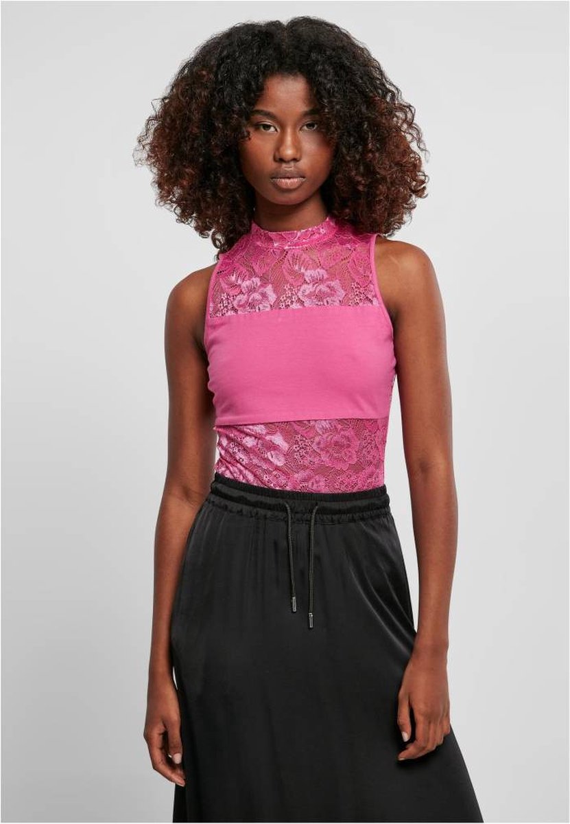 Urban Classics Laces Bodysuit M Paars