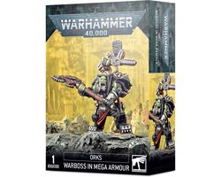 ORKS: ORK WARBOSS IN MEGA ARMOUR