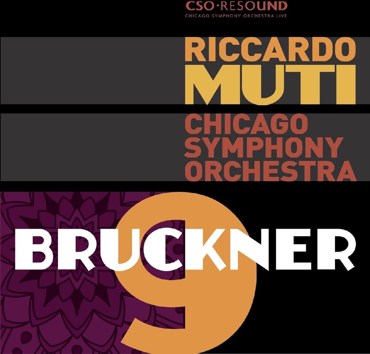 Chicago Symphony Orchestra, Riccardo Muti - Bruckner: Symphony No. 9 In D Minor (CD)