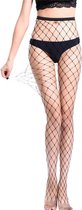 Fishnet stockings (Grote ruitjes) One size