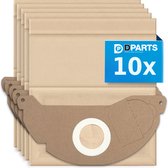 10x Dparts stofzuigerzakken geschikt voor Karcher WD2 en MV2 series - nr. 6.904-322.0