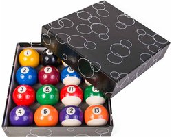 Poolballen A-Klasse 57,2 mm - Polyester - In handige doos