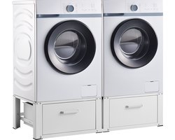 Wasmachine sokkel dubbel Heyen verhoger met lades