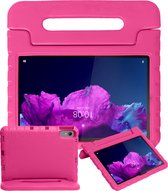 Lenovo Tab P11 Hoes Kinder Hoesje Kids Case Shock Proof (11 inch) - Roze