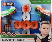 Tack Pro Swift I set met 12 darts 11cm en target ball