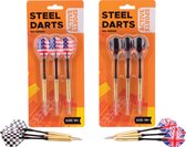 Sports Active 3 darts op kaart, 4 assorti