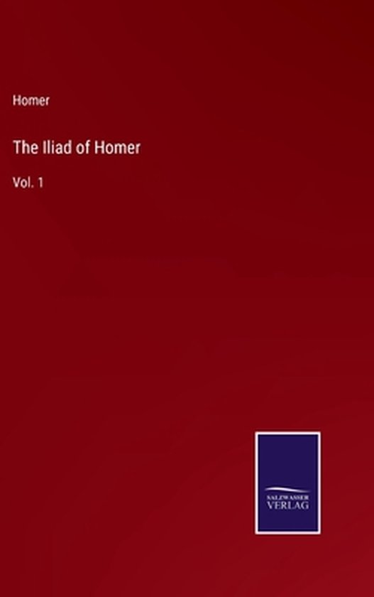 The Iliad of Homer - cover