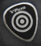 V-Picks Bullseye Smokey Mountain Ghost Rim plectrum 1.50 mm