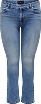 Only Carmakoma Carwilly Broek/jeans Regular Slim Blauw Maat 48