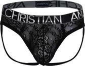 Andrew Christian UNLEASHED Lace Jockstrap - Maat S - Sexy Heren Ondergoed
