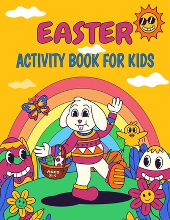 Easter Activity Book For Kids Ages 25 Easter Basket Stuffer for