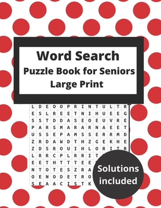 word search puzzle books for seniors large print Keep your brain