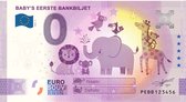0 Euro biljet 2022 - Baby's eerste bankbiljet