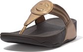 Fitflop™ Vrouwen Rubber    Slippers /  Teenslipper - Walkstar Toe Post  - Brons - Maat 41