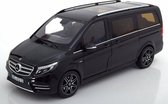 2018 Mercedes-Benz V Klasse AMG (Zwart) (27 cm) 1/18 Norev {Modelauto - Schaalmodel - Miniatuurauto - Model auto}