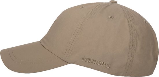 Hatland - Verkoelende UV pet voor heren - Laredo Cooldown - Khaki - maat Onesize