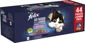 Felix Elke Dag Feest Mix Selectie in Gelei - Katten natvoer - 44 x 85g