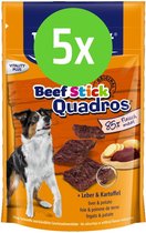 Vitakraft Beef Stick Quadros lever+aardappel - hondensnack - 70 gram - 5 Verpakkingen