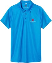DucaDelCosma - Heren Polo - Blauw - Maat XXL