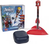 Avengers Raket - marvel - schiet raket - bedienen met voet - foamraket - rood/blauw
