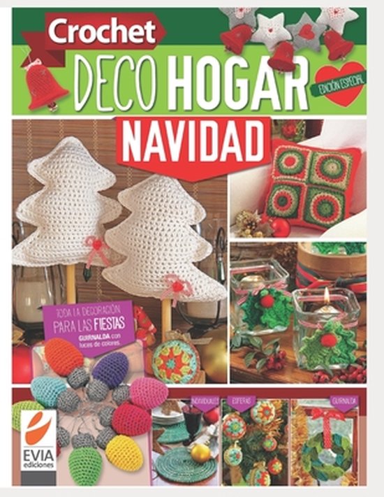 Navidad; Todo Para la Fiesta- Crochet DecoHogar Navidad - cover