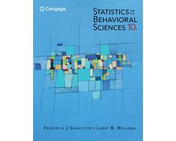 Omslag van Statistics for the Behavioral Sciences