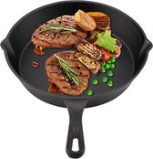FLY-Professionele Koekenpan-Koekenpan-Pan-Cast Iron-Gietijzer