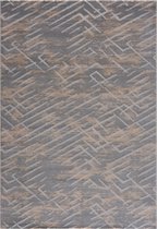 Magic Floor - Tapijt - Woonkamer - Vloerkleed Gabardin 12465 - Grijs - Polyester - (290x200cm)