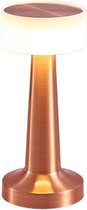 Frobin Tafellamp - Draadloos - Dimbaar - Industrieel - Warm Wit - Oplaadbaar