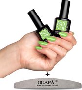 GUAPÀ® Gellak Groen | Pink Gellak | Gel Nagellak | Gel Polish | Professionele Salon Kwaliteit | Green Gel Polish 7 ml #104 Field Day