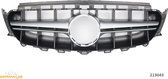 Grill Sport grille past voor Mercedes W213 C238 E-Klasse pre-facelift zwart / chroom