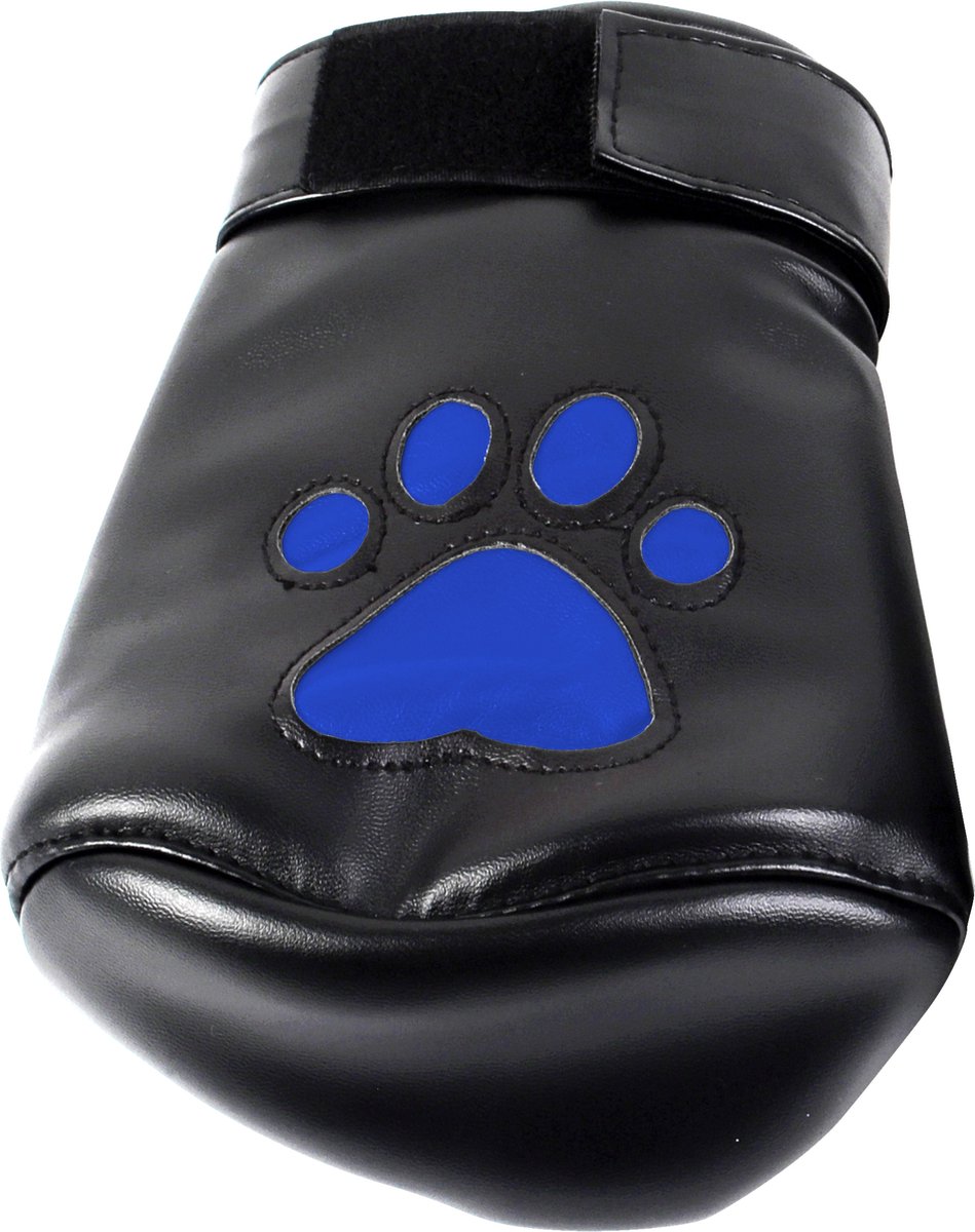Goedkoopste Banoch - Perrito Mittones - dog paws mittens bondage - PU Leer - blauw voetje - puppy play