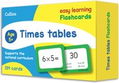 COLLINS: Easy Learning Flashcards - Times Tables Flashcards : Ideal for Home Learning