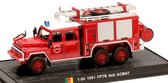 FPTR 6x6 ACMAT (12 cm) - 1:64 del Prado {Modelauto - Schaalmodel - Miniatuurauto - Brandweer - Brandweerauto}