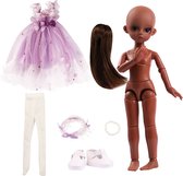 Naakt lichaam pop - 1/6 - zwarte huid - 30CM - 18 Ball Jointed Dolls - zonder outfits - meisjes DIY aankleden speelgoed