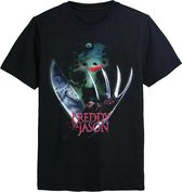 Freddy vs Jason - Poster T-Shirt Maat M