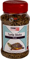Vivani schildpadden sticks bruin - voer - 500ml/150gram