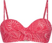 Inner Sun beugel multiway bikinitop Rood, Wit maat 38D (75D)