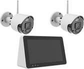 Sitcon | Full HD draadloze camera (2X) set met 7 inch scherm & APP